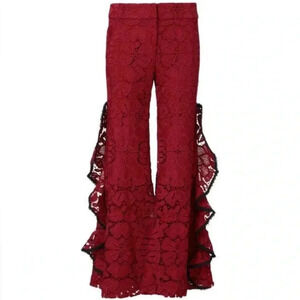 Alexis lace wide pants size XL NWT